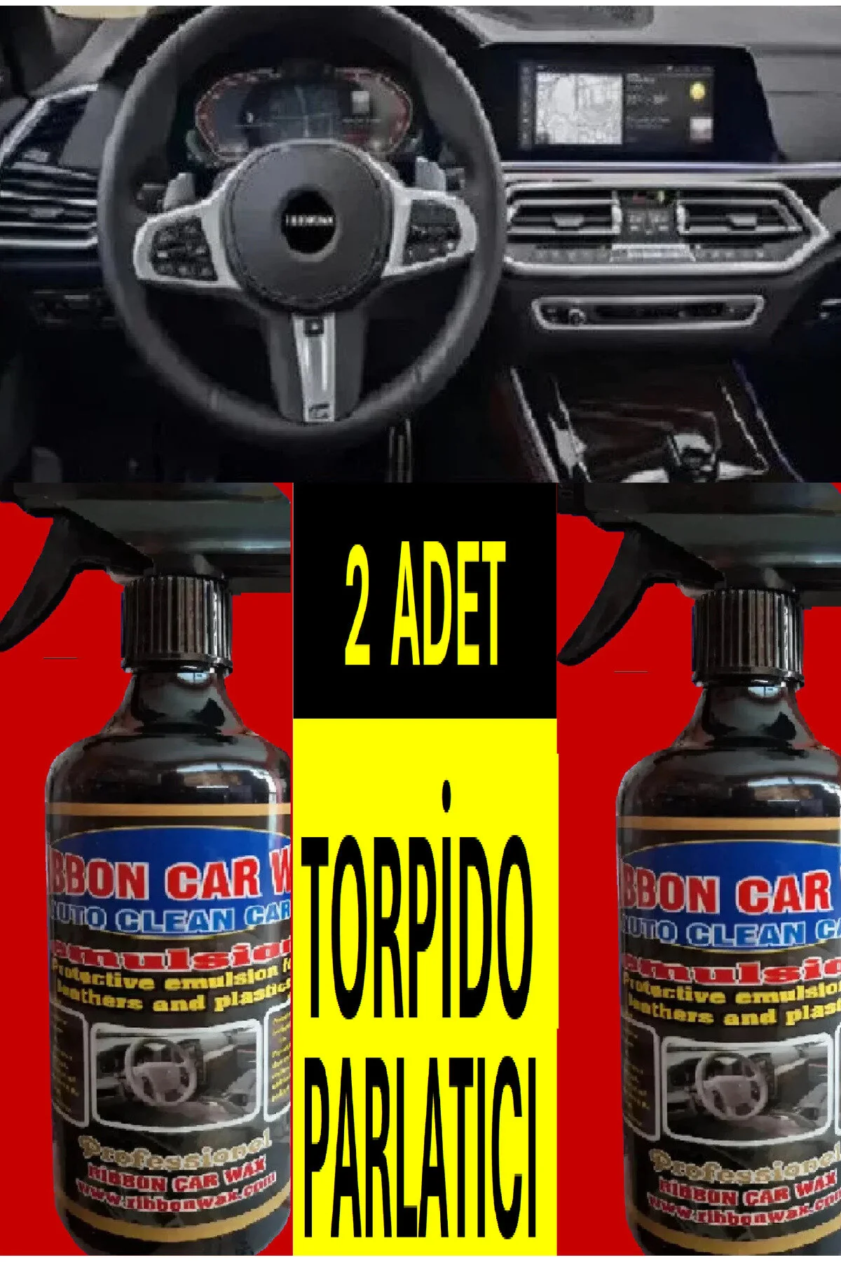2 Adet Rb Emulsion Torpido Parlatıcı Bakım Yenileme Ve Koruma Sütü 500 Ml