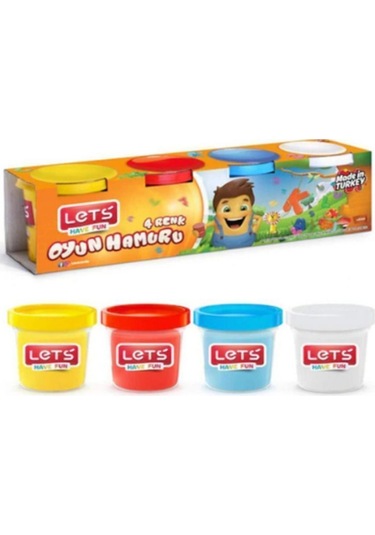 Let's Oyun Hamuru Renkli