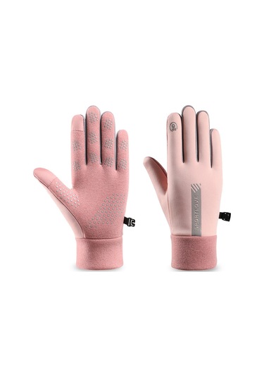 Sımıcg Kışlık Kadın Termal Eldiven - Pale Pınk Pembe