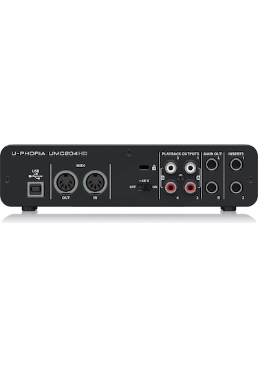 Behringer UMC204HD 24-Bit/192Khz 2 x 4 Usb Ses Kartı