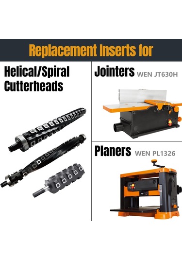 Powertec Spiral Ve Helisel Kesici Kafalar Için 14.3mm Karbür Uçla Diğer