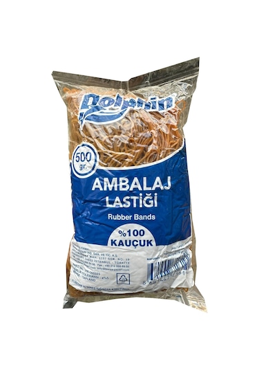 Dolphin Kauçuk Ambalaj Paketleme Lastiği Çap 70 MM 10 x 500 G