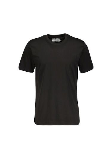 First Company Erkek Tişört 2510101002 - Siyah