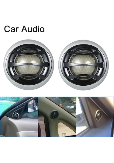 Xindoker 2 İnç 150w Oto Müzik Hoparlörü, Yüksek Kaliteli İpek Film Tiz Ses, Yerleşik Krossover, Hızlı Kurulum, Tüm Araç Ses Sistemleri İçin 1 Çift