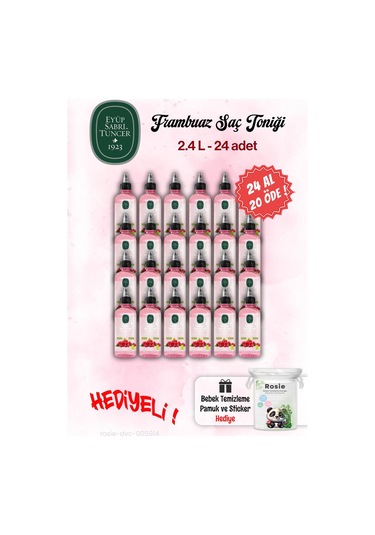 Eyüp Sabri Tuncer 24 Al 20 Öde Sirke Frambuaz Tonik 100 Ml Ve Rosie