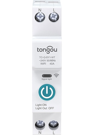 Konesam Tuya Wifi Akıllı Devre Kesici 1p 10a - Uzak Kumanda, Zamanlama/countdown/döngü Modları, Alexa Ve Google Home Uyumlu, Beyaz Ölçüm Özelliği Yok