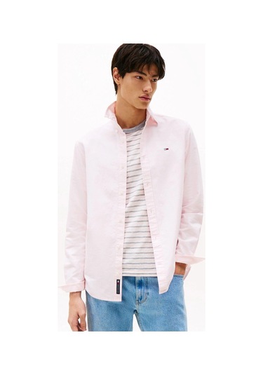 Regular Fit Oxford Erkek Pembe Gömlek-6378 Precious Pink