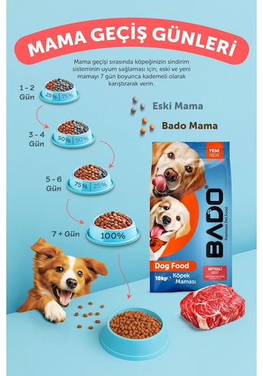 Bado Yetişkin Köpek Maması Küçük Irk 10 Kg