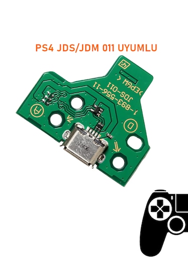 Ps4 V1 Kollar İle Uyumlu Jds Jdm 011 Usb Port Soket & 12 Pın Flex