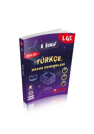 8. Sınıf Türkçe Branş Denemeleri Soru Bankası Lgs - Yeni