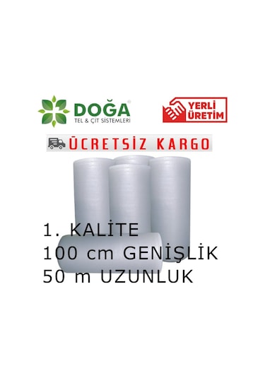 Balonlu Naylon Pat Pat Patpat Pıt 100Cmx 50 M