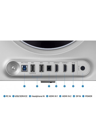 Samsung Uyumlu LS27DG602SUXUF Odyssey 27" 0.3 Ms 360 Hz OLEd Monitör (Teşhir & Outlet)