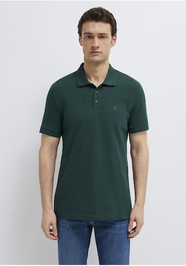 Mavi - Yeşil Polo Tişört 064946-85173