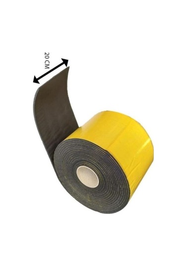 Trself-01 Araç Ses Yalıtım Kauçuk Alev Almaz Bant 20 Cm 15 Metre