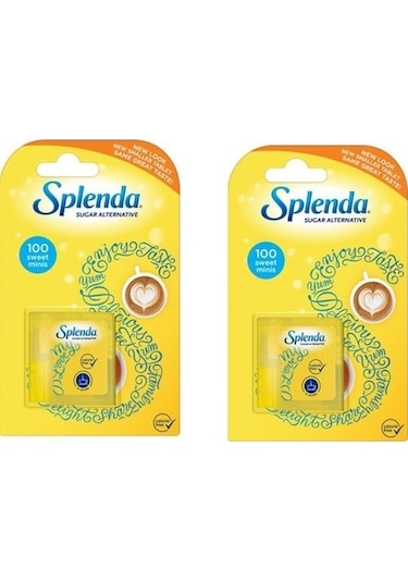 Splenda Doğal Tatlandırıcı 2 x 100'lü