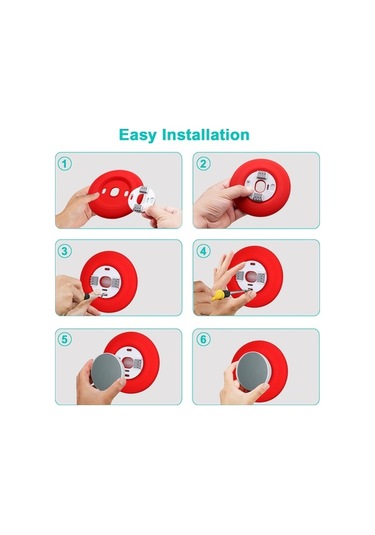 Fastbuy Google Nest Termostat Kılıfı - Silikon Koruma Siyah, Uygun Farklı Modeller İçin, Dayanıklı Ve Esnek Design