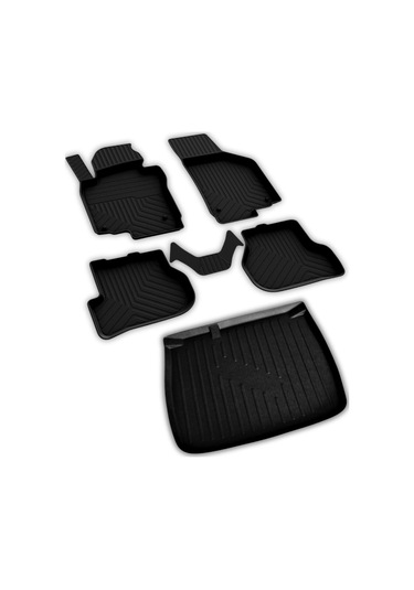 Seat Leon Ferrous 4D Paspas ve İnce Stepneli 3D Bagaj Havuzu 2006 2012