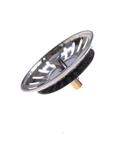 Bosphorusboutique02 Paslanmaz Çelik Banyo Süzgeci Kanal Kapağı Gri