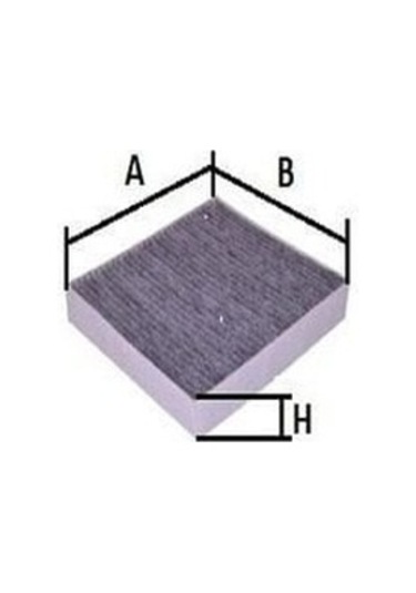 Ford Fiesta V 2002 - Fusion 2002 Polen Filtre Karbonlu