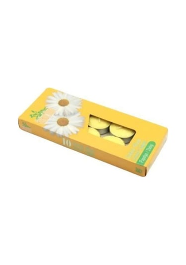 Bozkurt Mum Tea Light Mum Papatya Kokulu 10 Adet