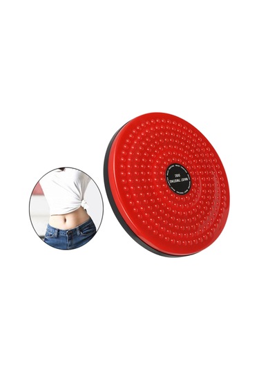 Dolıty Bel Büküm Kurulu Plaka Fitness Egzersiz Masaj Kırmızı Kırmızı