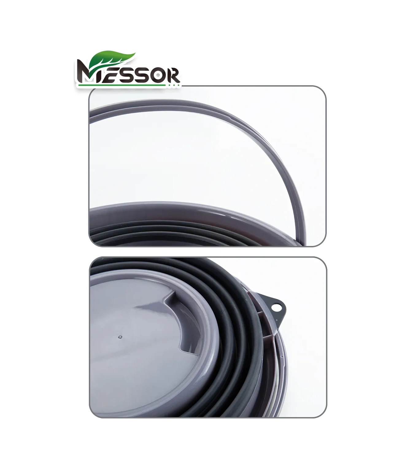 Messor Katlanabilir Kova 10 Litre Evsel 229154520 Siyah