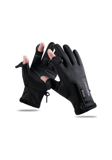Unisex Windproof Dokunmatik Ekran Su İtici Kışlık Eldiven 001