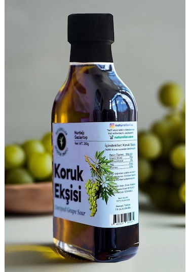 Natureller Koruk Ekşisi Tatlı Ekşi 3 x 280 G