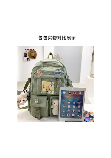 Maiyame Lise Öğrencileri İçin Oxford Dokuma Çift Omuzlu Sırt Çantası - Anti-hırsızlık Cepi, Ayarlanabilir Askılar Ve Çoklu Cep Tasarımı