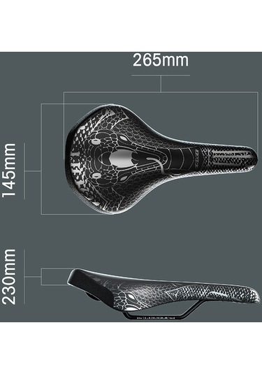 Enlee Zd-b834 Bisiklet Sünger Yastıklı Bisiklet Minderi Şok Emilimi Mtb Bisiklet Sele Koltuk - Savaşçı