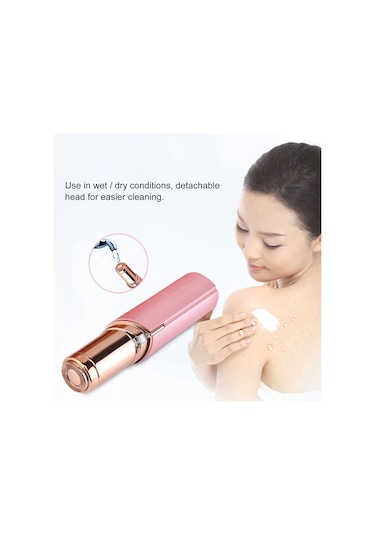 Moveevo Usb Mini Şarj Edilebilir Tüy Alma Cihazı Elektrikli Tüy Alma Cihazı Kadınlar İçin Siyah