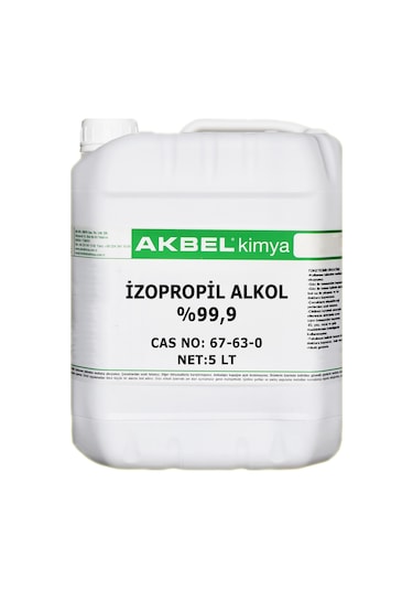 Akbel Kimya Izopropil Alkol 5 L