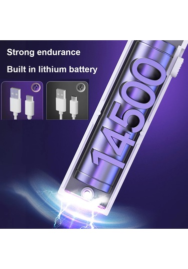 El Elektrikli Sineklik 3000 V Böcek Öldürücü Raket 2 İn 1 Sineklik Usb Şarj 2 In 1