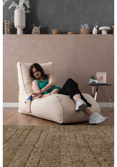 Good Night Yıkanabilir Mocca Dinlenme & Aktivite Tv Koltuğu Bej