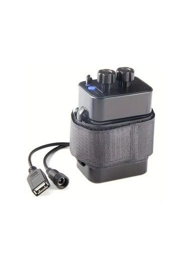 Besthome1 Usb Dc Çift Şarj Portlu 6 Hücreli 18650 Pil Kutusu, Aşırı Şarj Koruması, Lehim Gerektirmez
