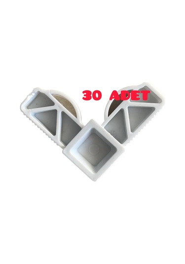 17 25 Sineklik Köşe Takozu 30 Adet