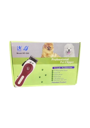 Fyc RF-566 Elektrikli Köpek Tıraş Makinesi Seti