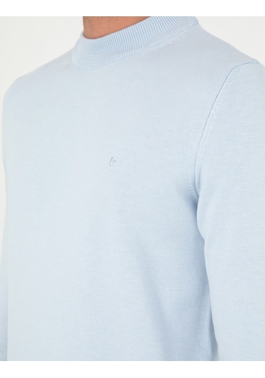 Pierre Cardin Erkek Açık Mavi Kazak /triko 50296564-vr003 Açık Mavi