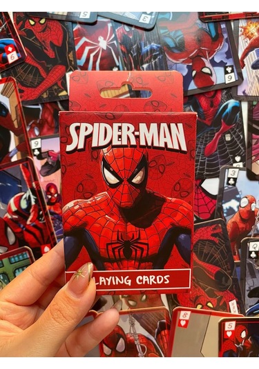 Spıderman Iskambil Kağıdı Yüksek Baskı Kalitesinde Koleksiyon Ürünü 52 Deste