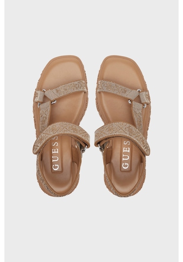 Guess Bayan Sandalet Fljld2 Fal03 Beıbr Kahve-bej Kahve-bej Kahverengi - Bej