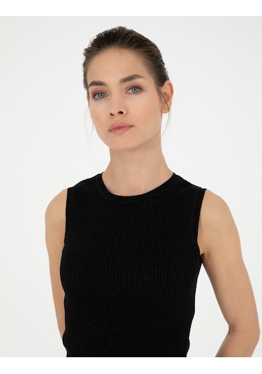 Pierre Cardin Kadın Siyah Kazak /triko 50288575-vr046 Siyah