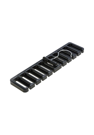 Homyl Çok Fonksiyonlu Kemer Askısı Raf Depolama Tutucu Siyah Siyah