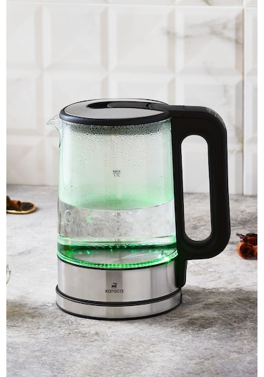 Karaca Cam 2205 Sıcaklık Ayarlı Su Isıtıcı 2200 W Kettle