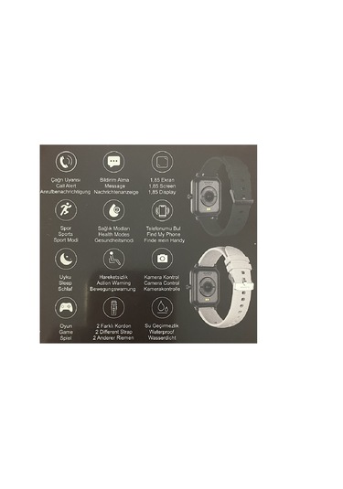 Sword Carreer SW21V Pro Akıllı Saat (İthalatçı Garantili)