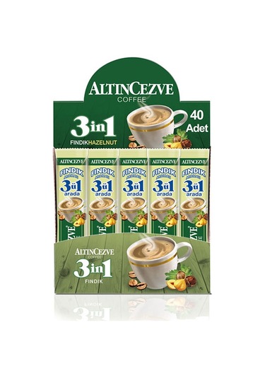 Altıncezve 3'ü 1 Arada Fındık Aromalı Kahve 40 x 15 G