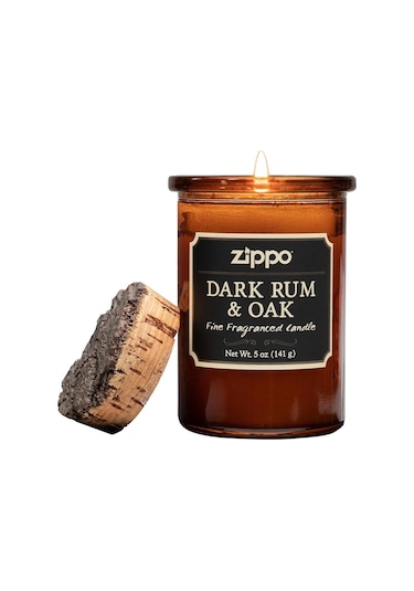 Zippo Kokulu Mum - Dark Rum & Oak
