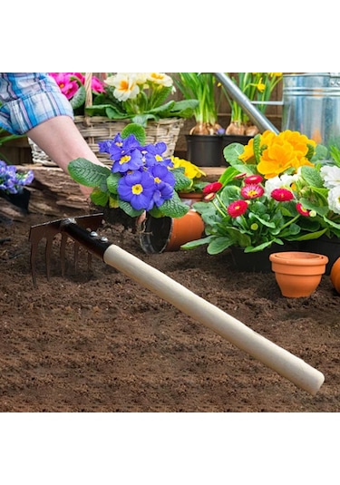 Suntek Bahçe Tırmağı İşçi Tasarrufu Aile Arka 5-tines