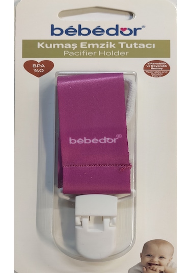 Bebedor Kumaş Emzik Tutacı 7502 Pembe