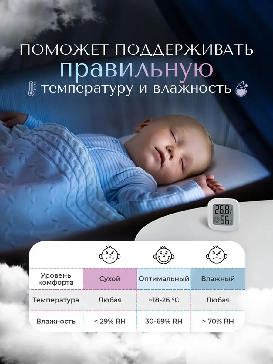 Oranzevoe Abloko Oda Termometresi Higrometre 88674412