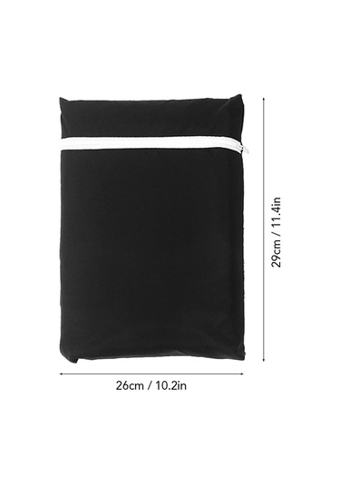 Maiyame Islak Ve Hava Dayanıklı 210d Oxford Kumaş + Gümüş Kaplama Izgara Örtüsü, 58x77 Cm, Dışarıda Ve İçerde Kullanım İçin, Izgarayı Kir, Pet Tüyleri, Çöp Ve Güneşten Korur Siyah